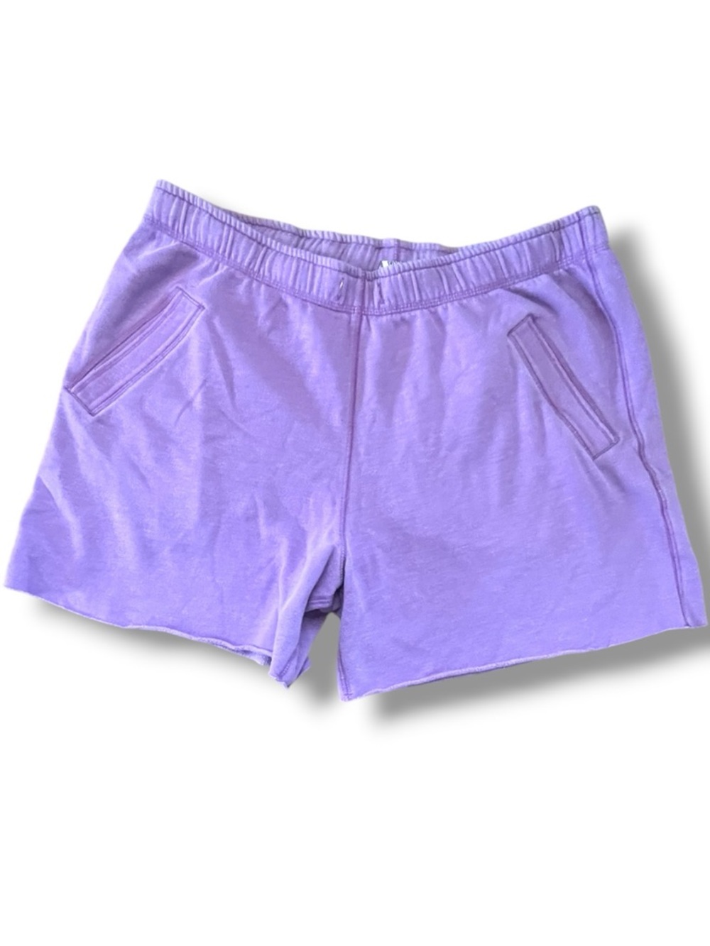 PINK Victoria’s Secret Purple Lounge Shorts Logo Graphic Elastic Waist shorts - Picture 2 of 8